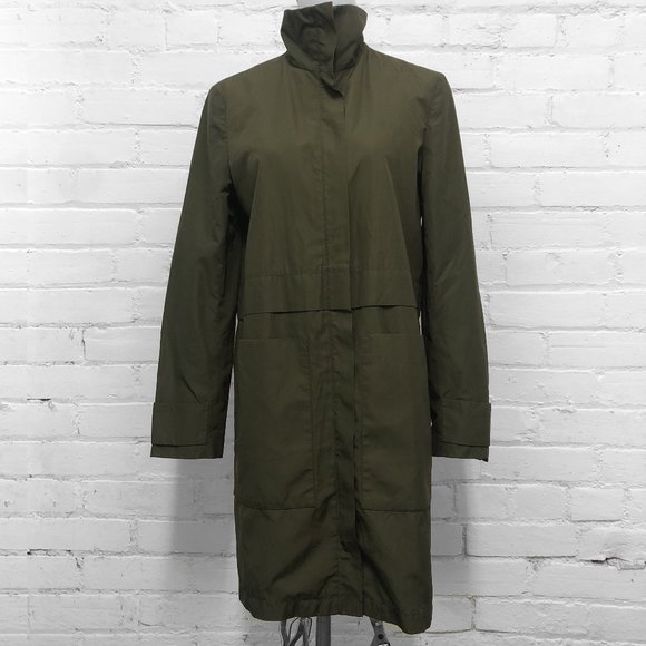 JUDITH AND CHARLES Jacket In Olive - Picture 1 of 7